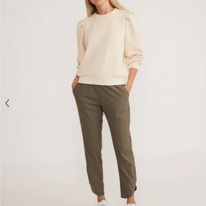 Marine Layer Allison Pant Dusty Olive
